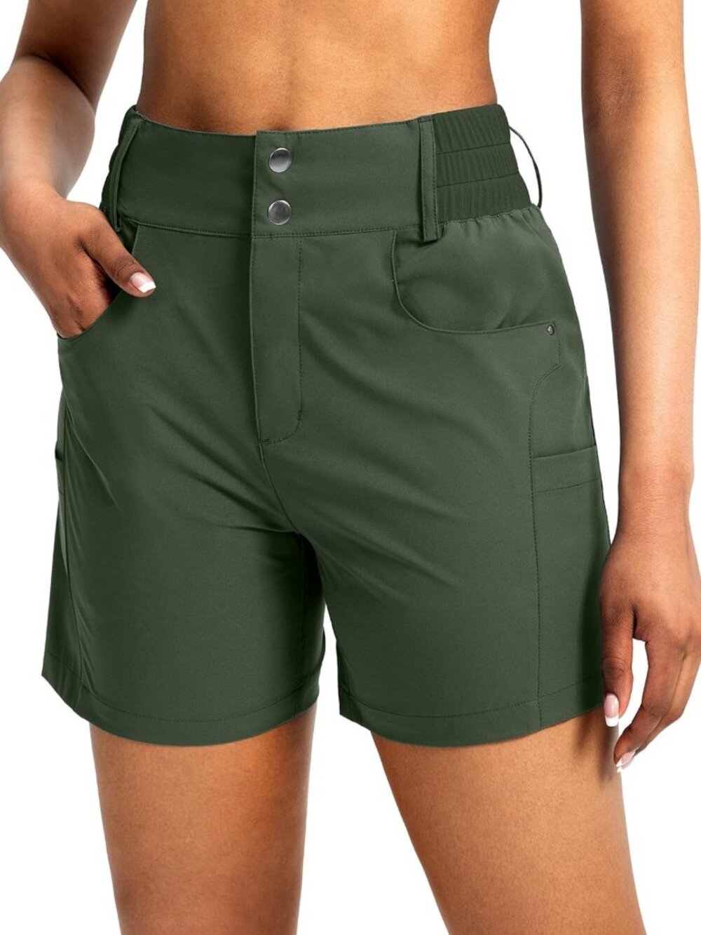 Women's 5" Hiking & Golf Shorts with Pockets - Lightweight, Comfortable Fit